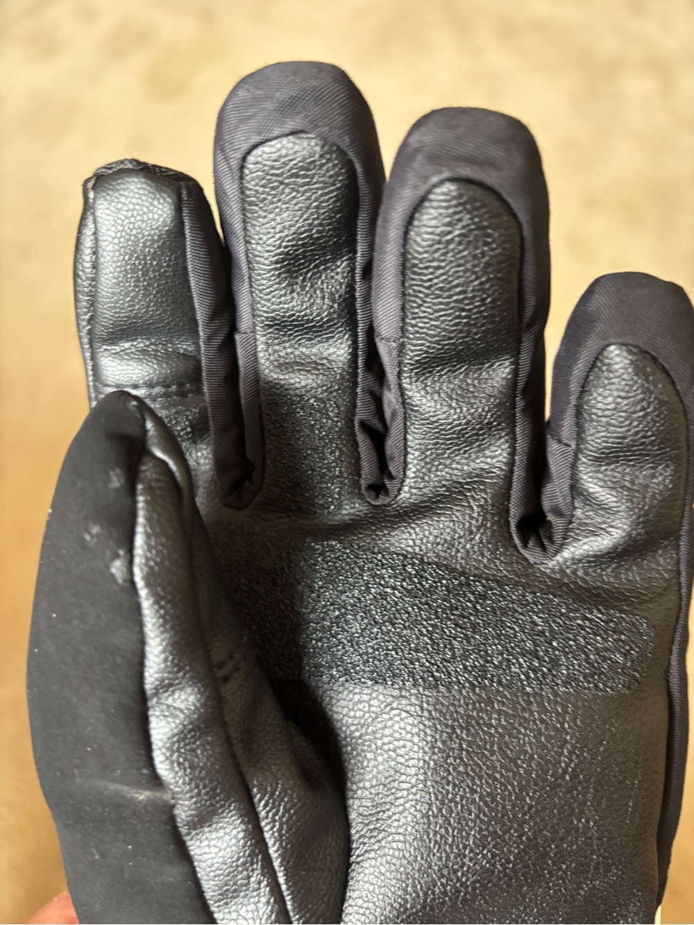 The North Face White and Black Women's Snow Gloves - Picture 7 of 8